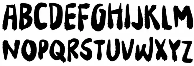 Your Flames DEMO Regular Schriftart Groß