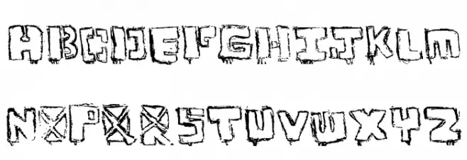 Your Font フォント 大文字