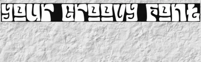 Your Groovy Font Font examples