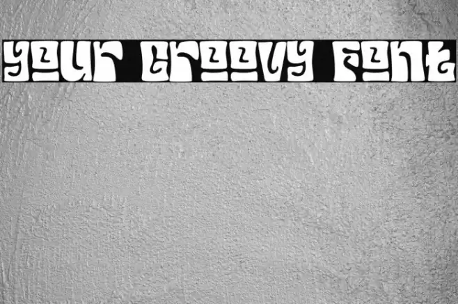 Your Groovy Font Font examples