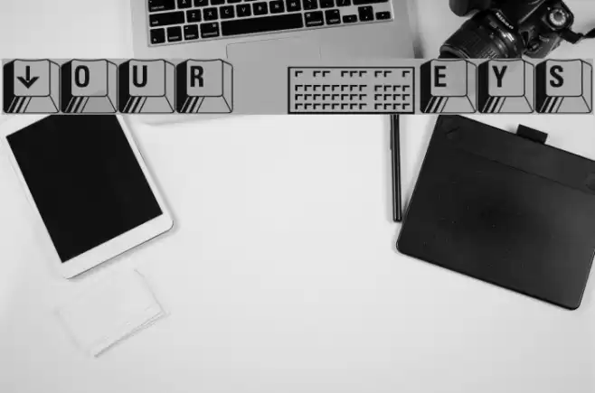 Your Keys Font examples