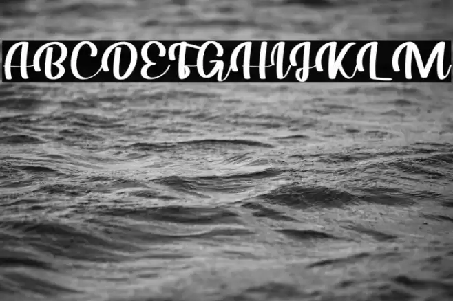 Your Love Tonight Font examples