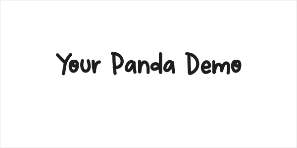 Your Panda Demo Logo