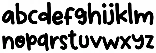 Your Panda Demo Font Litere mici