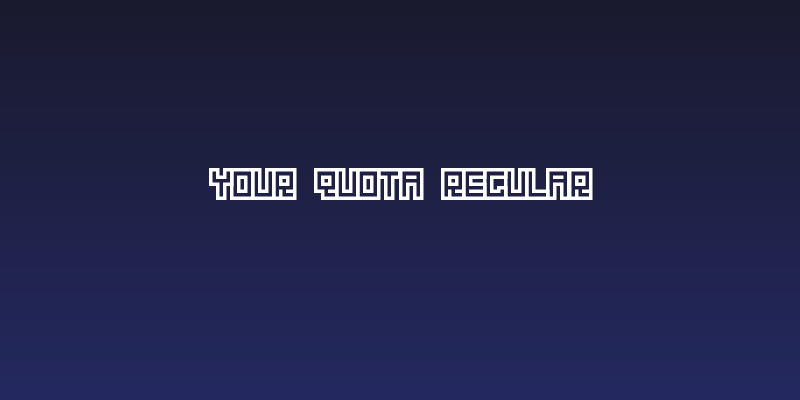 Your Quota Regular Social Header