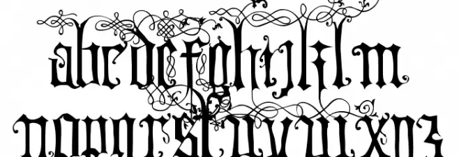 Your Royal Majesty 字体 小写