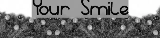 Your Smile Font examples