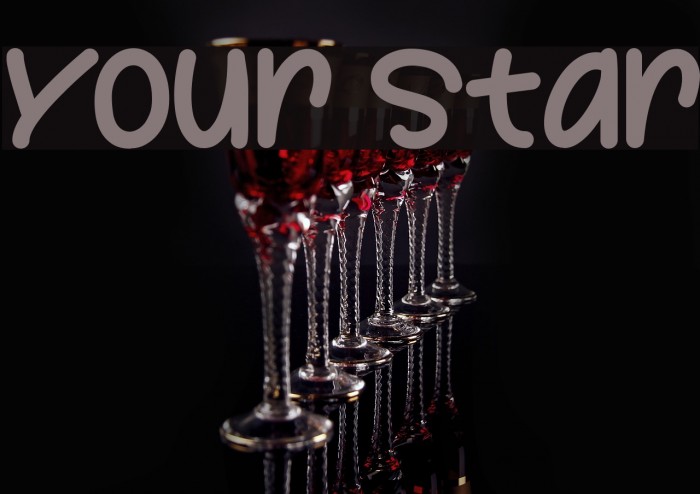 Your Star Font examples