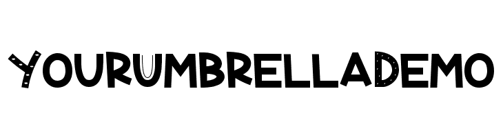 Your Umbrella Demo  フリーフォントのダウンロード