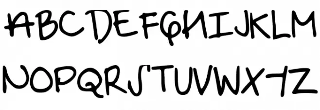 YourForever Font UPPERCASE