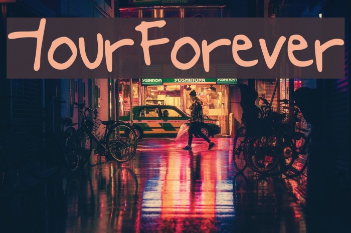 yourforever 字體