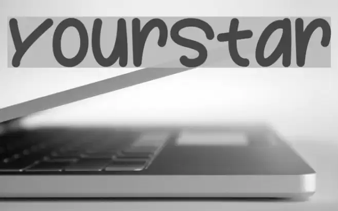 YourStar Font examples