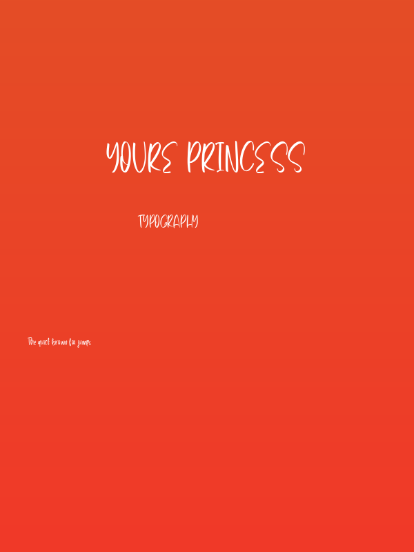 Youre Princess Poster