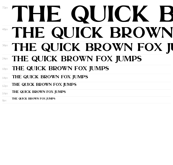 Youre Romantic Serif Waterfall