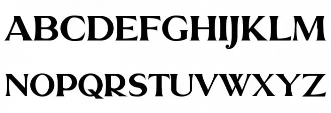 Youre Romantic Serif 字体 小写