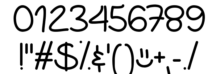 You're So Cool Font OTHER CHARS