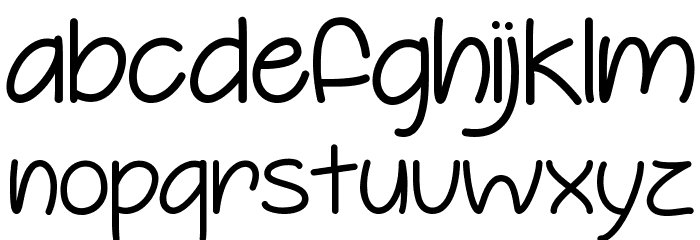 You're So Cool Font LOWERCASE