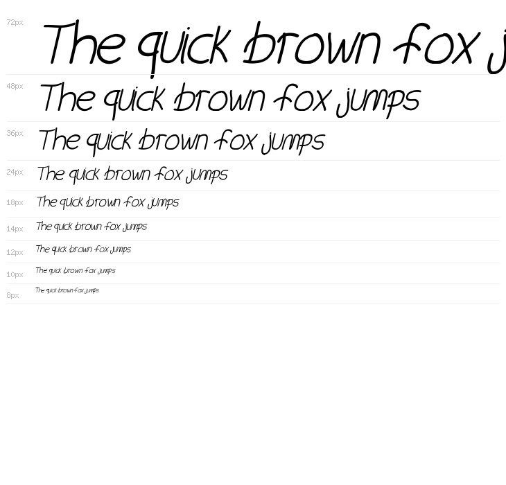 You're Still The One Italic Waterfall