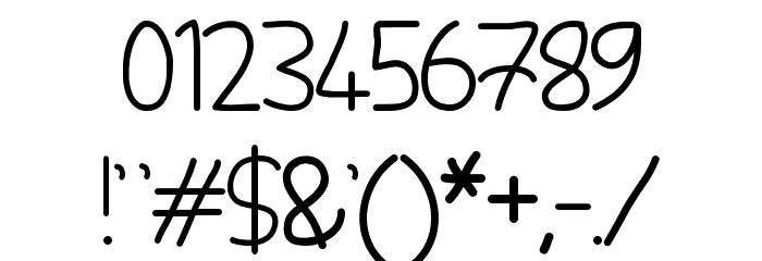 You're Still The One Font OTHER CHARS