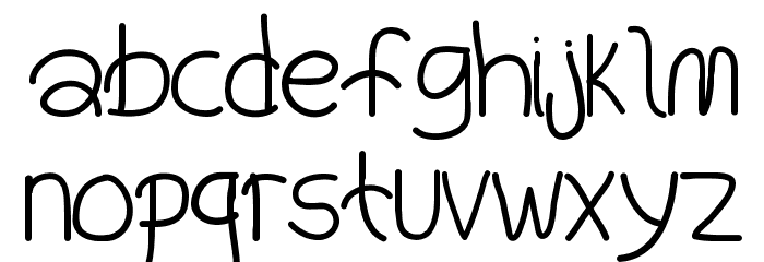You're Still The One Font LOWERCASE