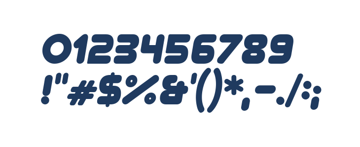 YoureGone-Italic Other Characters