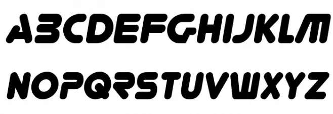YoureGone-Italic Schriftart Groß