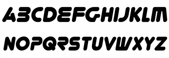 YoureGone-Italic Caratteri MINUSCOLO