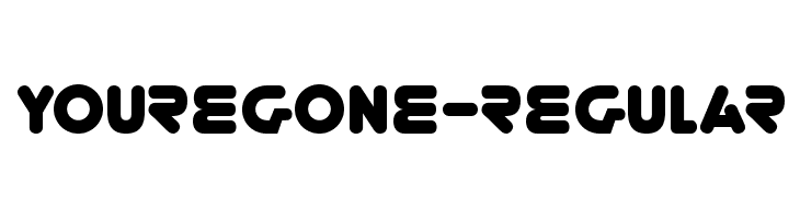 YoureGone-Regular Font