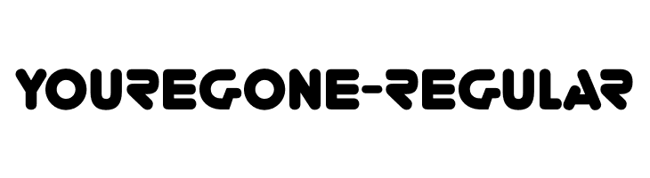 YoureGone-Regular  नि: शुल्क फ़ॉन्ट्स डाउनलोड