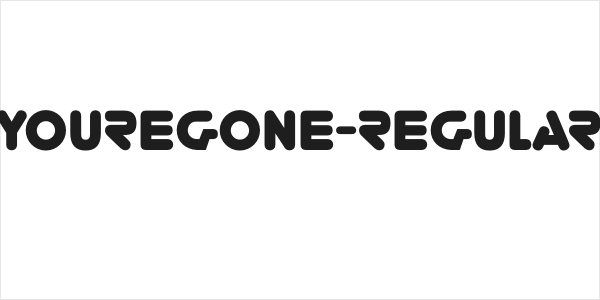 YoureGone-Regular Logo