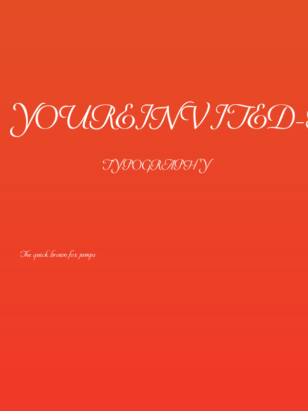 YoureInvited-Heavy Poster