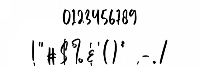 YourePrincessRegular Font OTHER CHARS