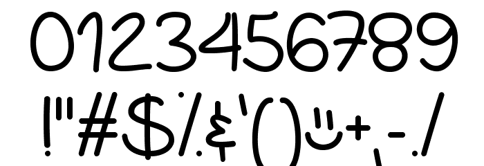 YoureSoCool Font OTHER CHARS