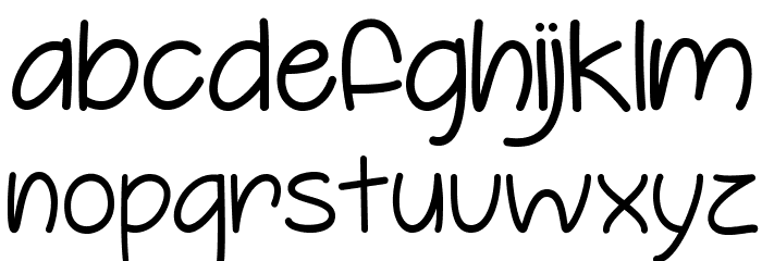 YoureSoCool Font LOWERCASE