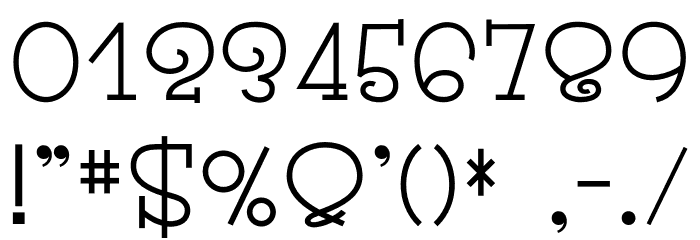 Yourin Regular 字体 其它煤焦