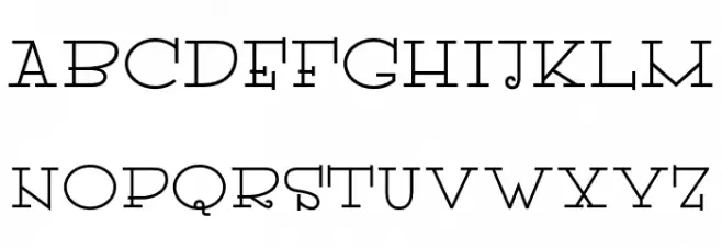 Yourin Regular Schriftart Groß