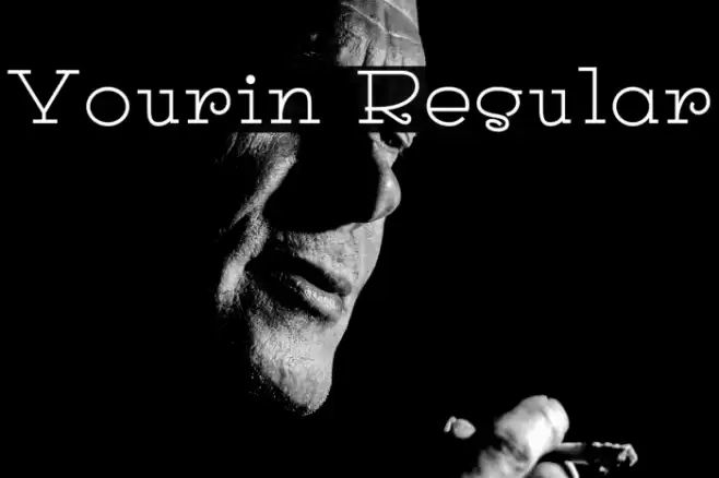 Yourin Regular フォント examples