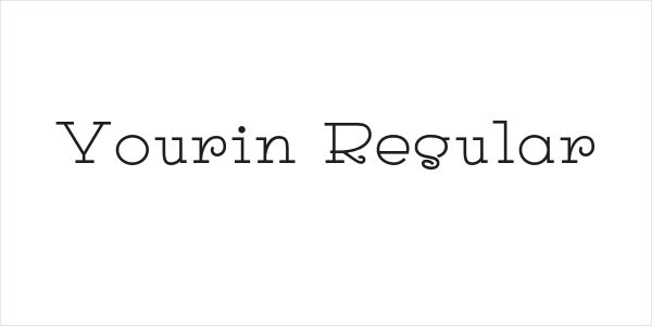 Yourin Regular Logo