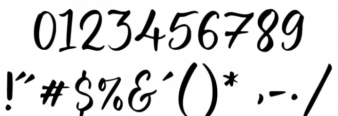 Yourladies Font OTHER CHARS