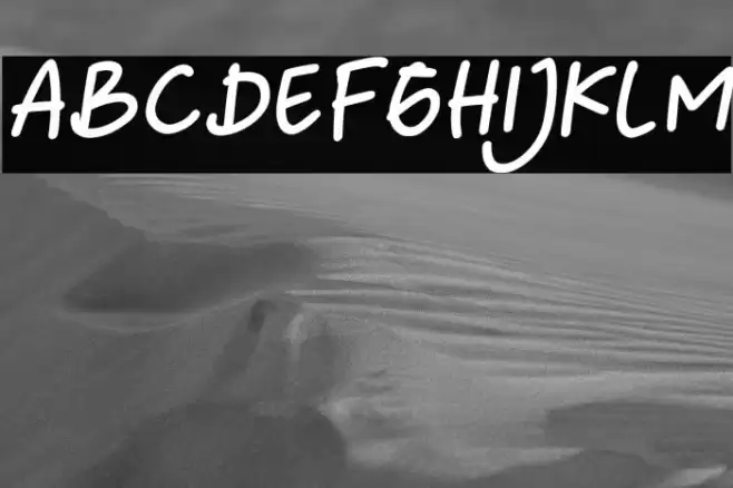 Yournotes-BoldItalic Font examples