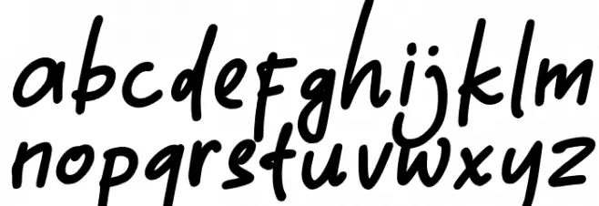 Yournotes-BoldItalic Font Litere mici