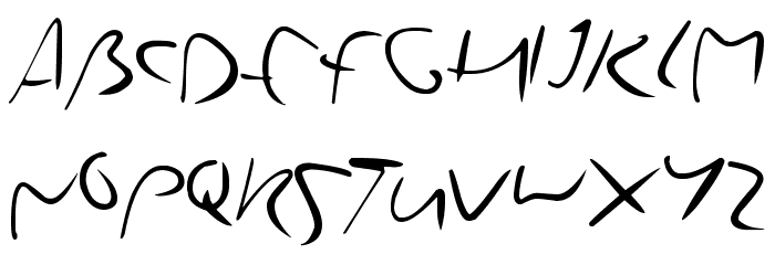 YoursTruly Font LOWERCASE