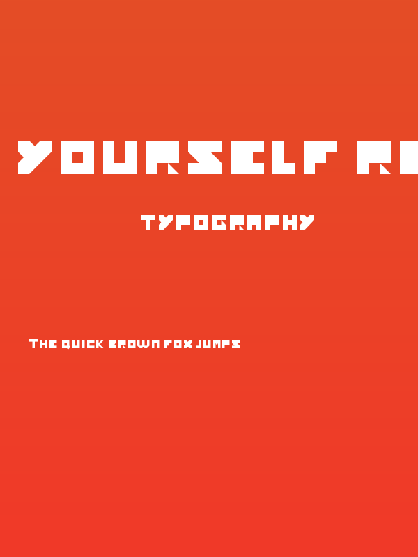 Yourself Regular Poster