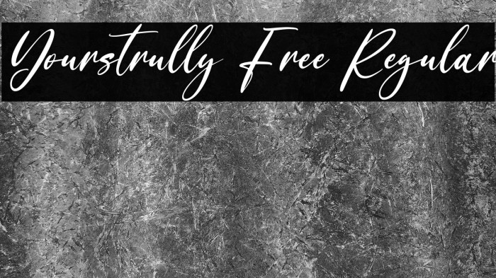 Yourstrully Free Regular Example 2