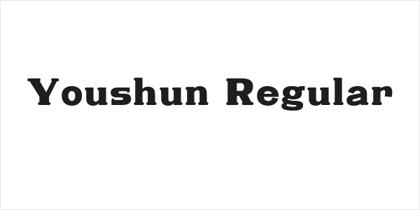 Youshun Regular Logo