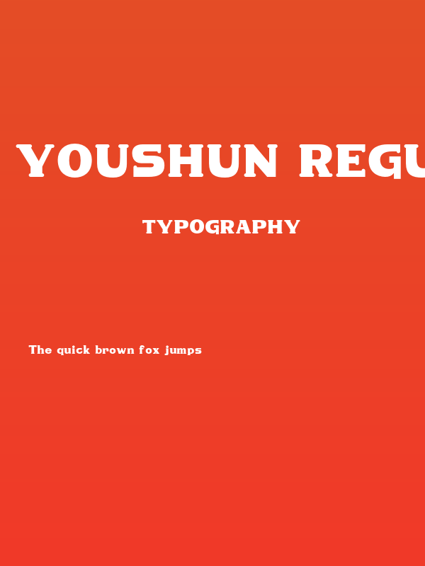Youshun Regular Poster