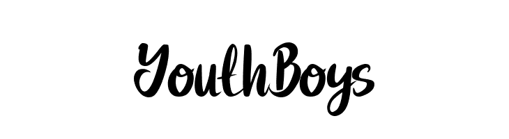 Youth Boys  Скачать бесплатные шрифты