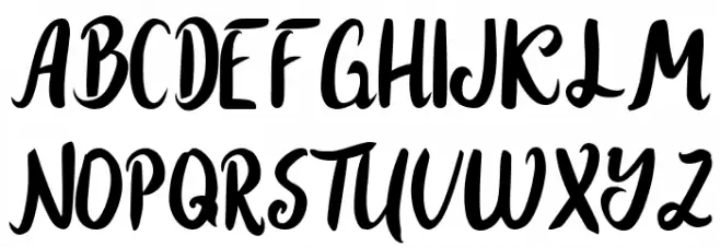 Youth Boys Schriftart Groß
