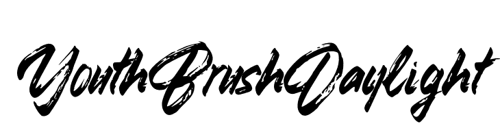 Youth Brush Daylight  Free Fonts Download