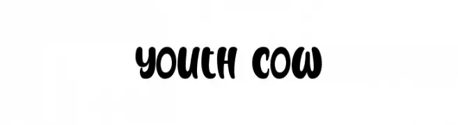 Youth Cow  Free Fonts Download